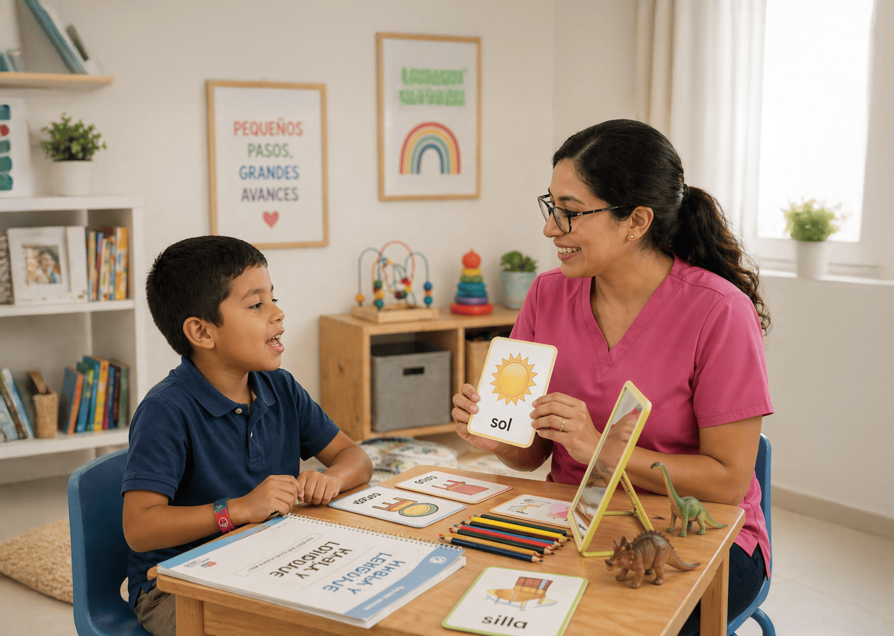 ¿Mi hijo cambia letras al hablar?